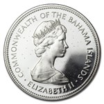 1971 Bahamas Silver 50 Cents Swordfish Proof