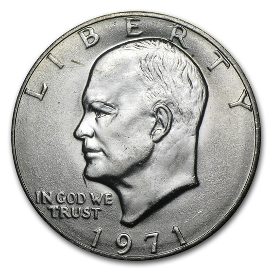 1971 Clad Eisenhower Dollar BU 1971 Clad Eisenhower Dollar BU