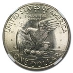 1971-D Clad Eisenhower Dollar MS-65 NGC (Friendly Eagle)