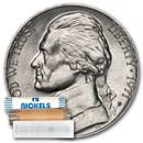 1971-D Jefferson Nickel 40-Coin Roll BU