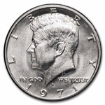 1971-D Kennedy Half Dollar $20 40-Coin Roll BU