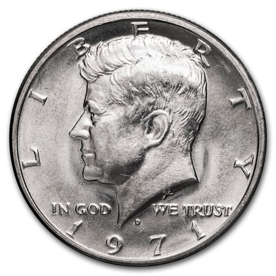 1971-D Kennedy Half Dollar BU 1971-D Kennedy Half Dollar BU