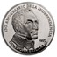 1971 Panama Silver 20 Balboas Simon Bolivar Proof