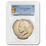 1971-S Silver Eisenhower Dollar MS-67 PCGS