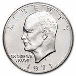 1971-S Silver Eisenhower Dollar PR-68 UCAM NGC (Mint Sealed)