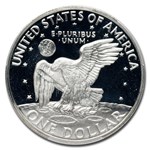 1971-S Silver Eisenhower Dollar PR-70 PCGS
