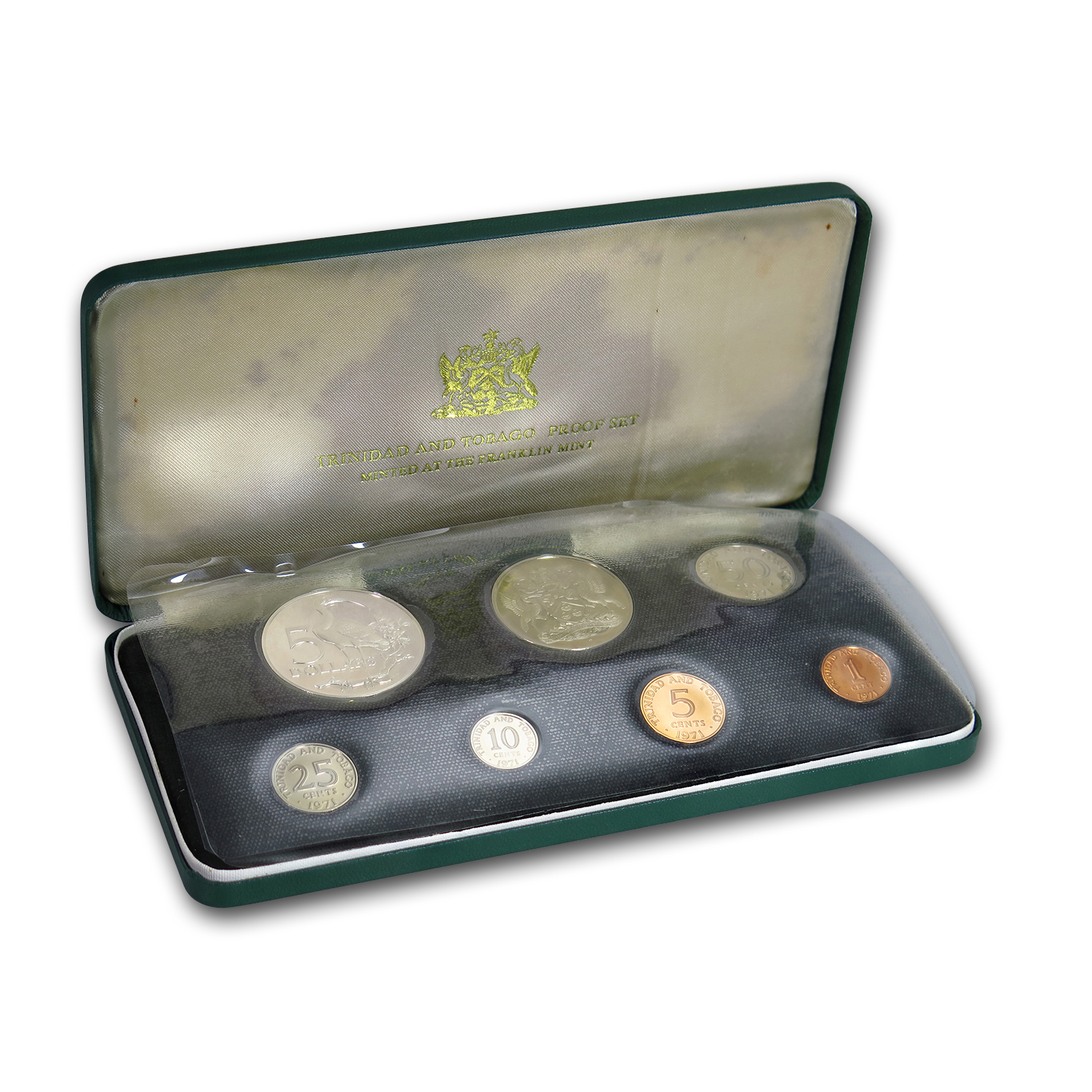 Buy 1971 Trinidad & Tobago 7-Piece Proof Set | APMEX
