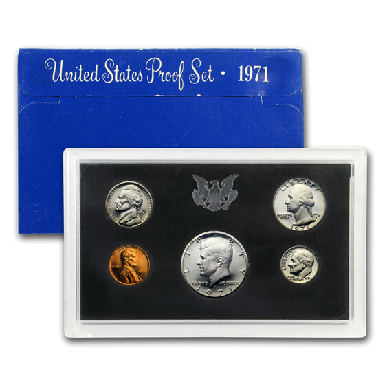 1971 U.S. Proof Set (No S Nickel Variety) 1971 U.S. Proof Set (No S Nickel Variety)