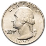 1971 Washington Quarter 40-Coin Roll BU