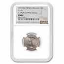 1971MW Proba Poland 10 Zlotych F.A.O. MS-66 NGC