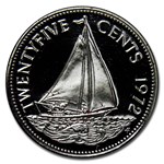 1972 Bahamas 9-Piece Proof Set