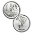 1972 Brazil 3-Coin Set 150th Anniversary of Independence BU