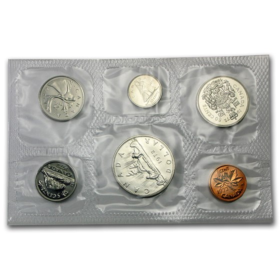 1972 Canada 6-Coin Prooflike Set 1972 Canada 6-Coin Prooflike Set