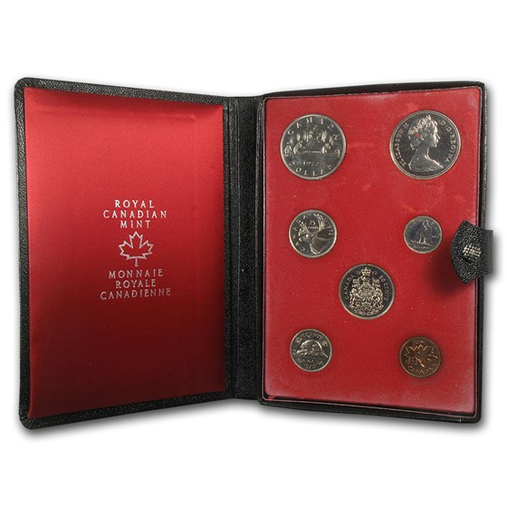 1972 Canada 7-Coin Double Dollar Specimen Set 1972 Canada 7-Coin Double Dollar Specimen Set