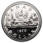 1972 Canada Silver Dollar Specimen (Voyager w/OGP)