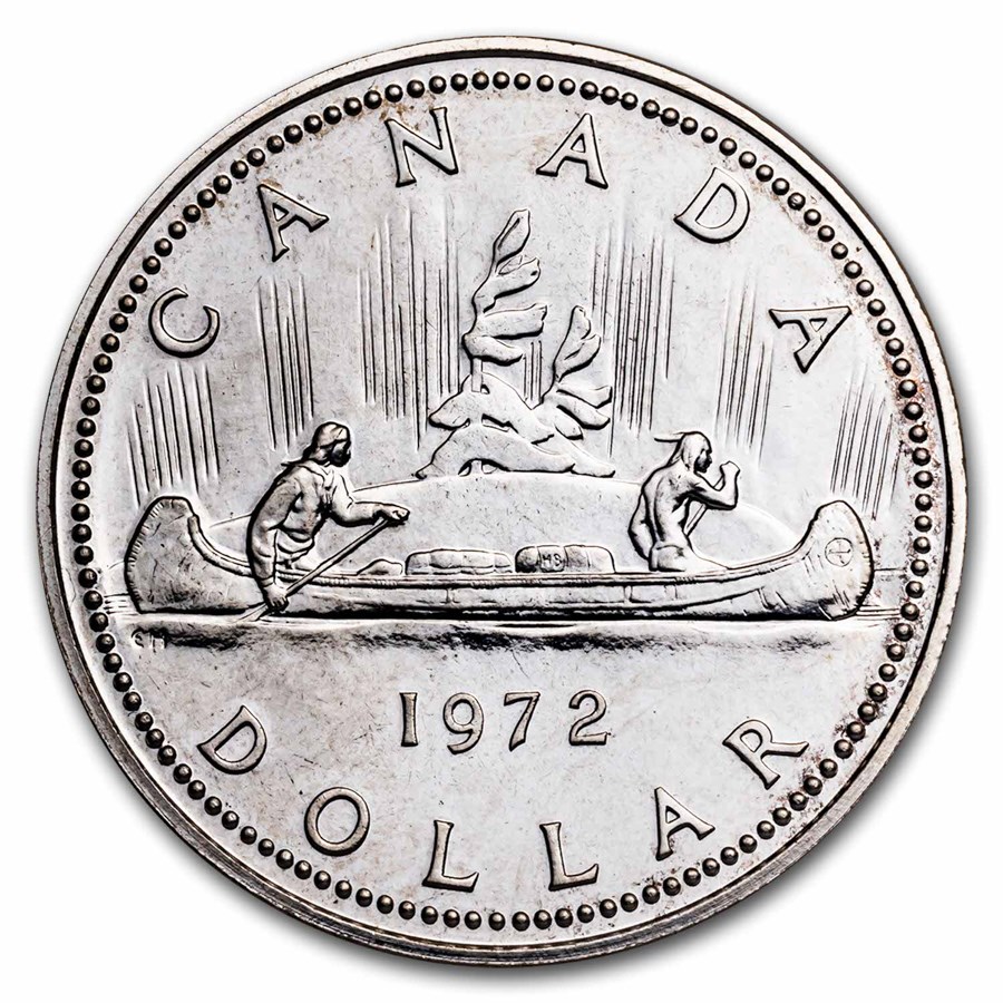 1972 Canada Silver Dollar Specimen (Voyager)