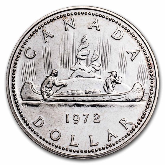 1972 Canada Silver Dollar Specimen (Voyager) 1972 Canada Silver Dollar Specimen (Voyager)