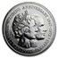 1972 Cayman Islands Silver $25 Silver Wedding Proof