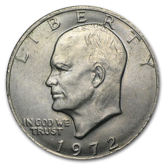 1972 Clad Eisenhower Dollar BU 1972 Clad Eisenhower Dollar BU