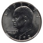 1972-D Clad Eisenhower Dollar MS-67 NGC