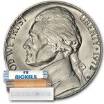 1972-D Jefferson Nickel 40-Coin Roll BU