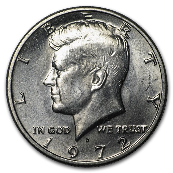 1972-D Kennedy Half Dollar BU