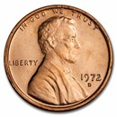 1972-D Lincoln Cent BU (Red)