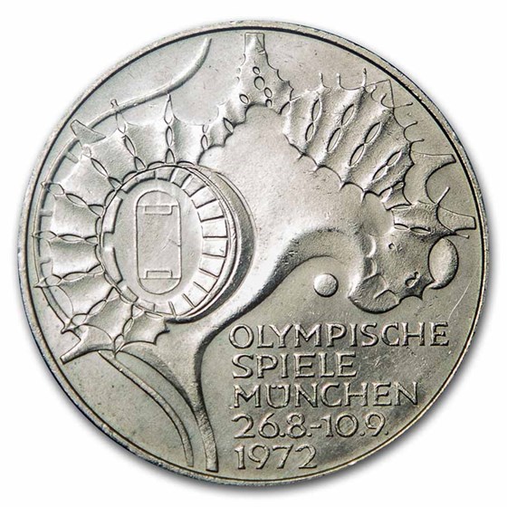 10 D Mark Münze Olympiade 1972 Wert Buy 1972 Germany Olympics 10 D-Mark 6-Coin Set BU | APMEX