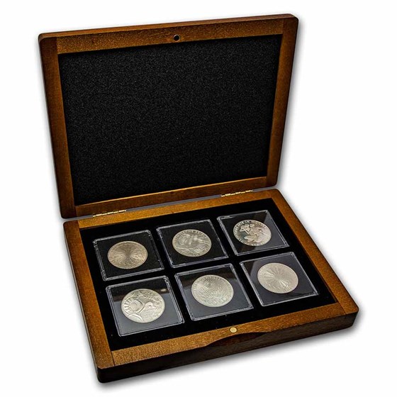 1972 Germany Olympics 10 D-Mark 6-Coin Set BU 1972 Germany Olympics 10 D-Mark 6-Coin Set BU