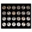 1972 Germany Silver Olympic 10 Deutsche Mark 24-Coin Set