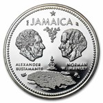 1972 Jamaica Silver $10 10th Anniversary of Independence Proof