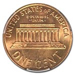 1972 Lincoln Cent MS-67 PCGS (Red, Doubled Die Obverse)
