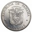1972 Panama Silver 5 Balboas F.A.O. BU