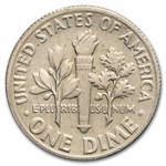 1972 Roosevelt Dime 50-Coin Roll BU