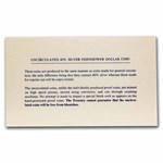 1972-S 40% Silver Eisenhower Dollar BU (Blue Mint Envelope)