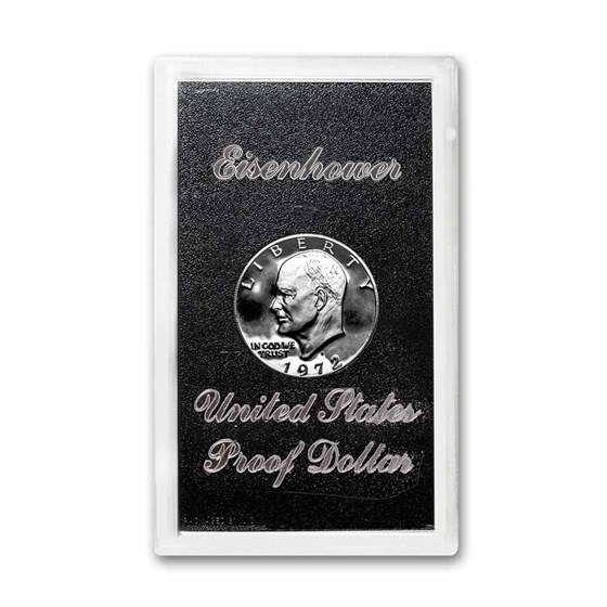 1972-S 40% Silver Eisenhower Dollar Proof (OGP)