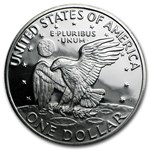 1972-S 40% Silver Eisenhower Dollars 20-Coin Roll Proof