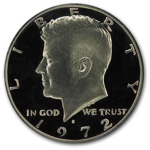 1972-S Kennedy Half Dollar Gem Proof
