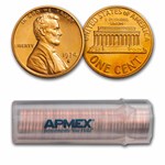 1972-S Lincoln Cent 50-Coin Roll BU