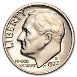 1972-S Roosevelt Dime 50-Coin Roll Proof