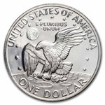 1972-S Silver Eisenhower Dollar PR-68 UCAM NGC (Mint Sealed)