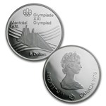1973-1976 Canada 4-Coin Silver Montreal Olympics Proof Set