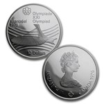 1973-1976 Canada 4-Coin Silver Montreal Olympics Proof Set