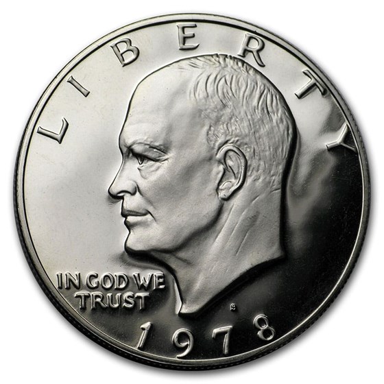 1973-1978 Clad Eisenhower Dollar Proof (Copper-Nickel) 1973-1978 Clad Eisenhower Dollar Proof (Copper-Nickel)