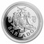 1973-1984 Barbados Silver $5 Fountain Proof