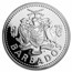 1973-1984 Barbados Silver $5 Fountain Proof