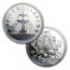 1973 Barbados 8-Coin Proof Set
