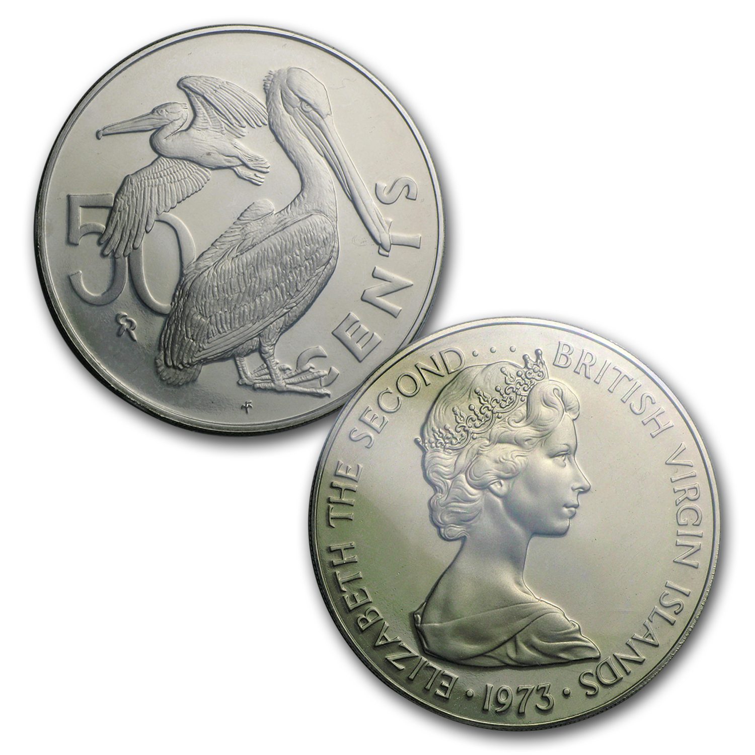 1973年 ブリティッシュバージンアイランド 記念硬貨セット Buy 1973 British Virgin Islands 6-Piece Proof Set (w/Box