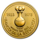 1973 Colombia Gold 1500 Pesos Gold Museum Bogota Proof