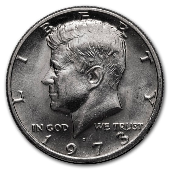 1973-D Kennedy Half Dollar BU